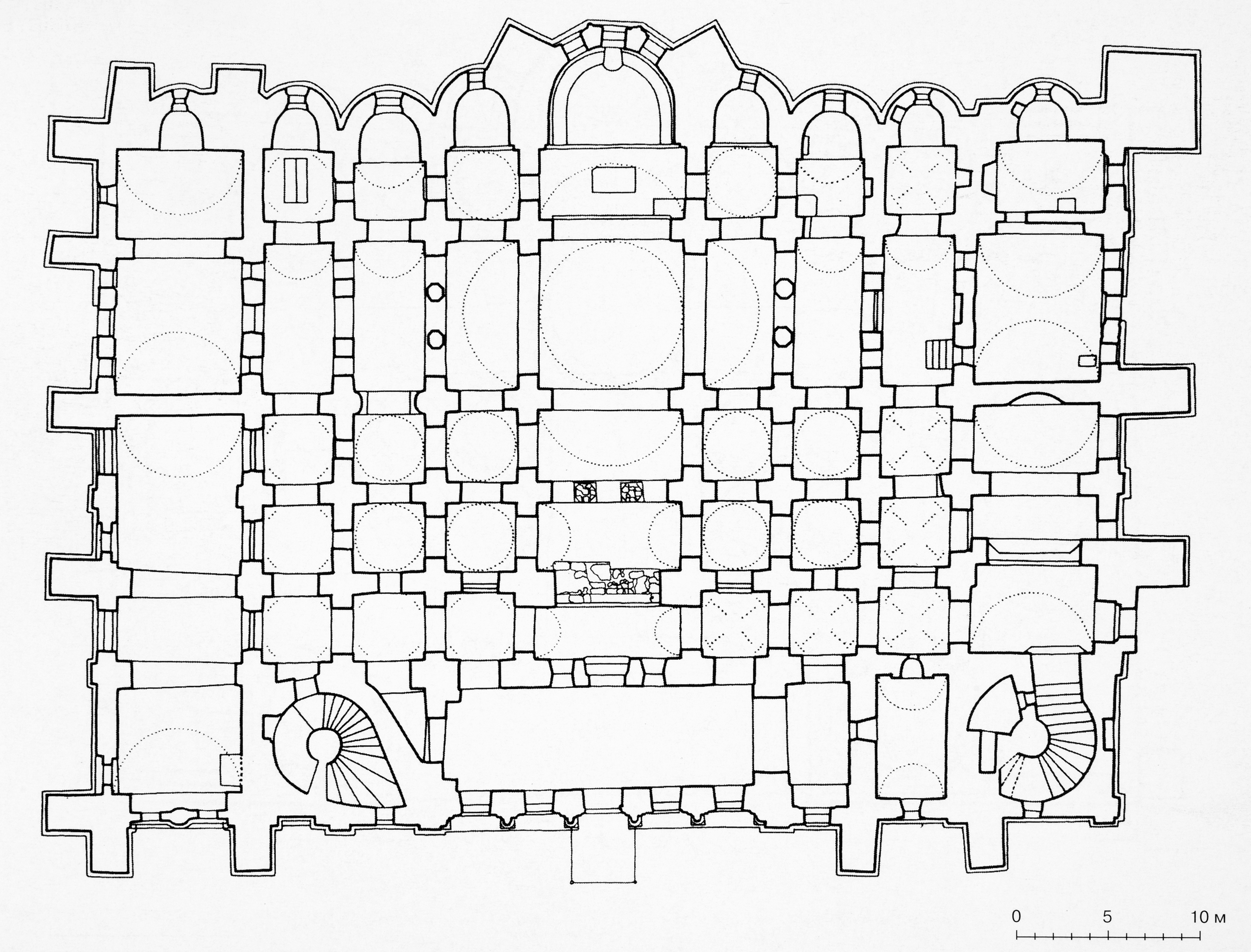 Plan of St. Sophia of Kyiv